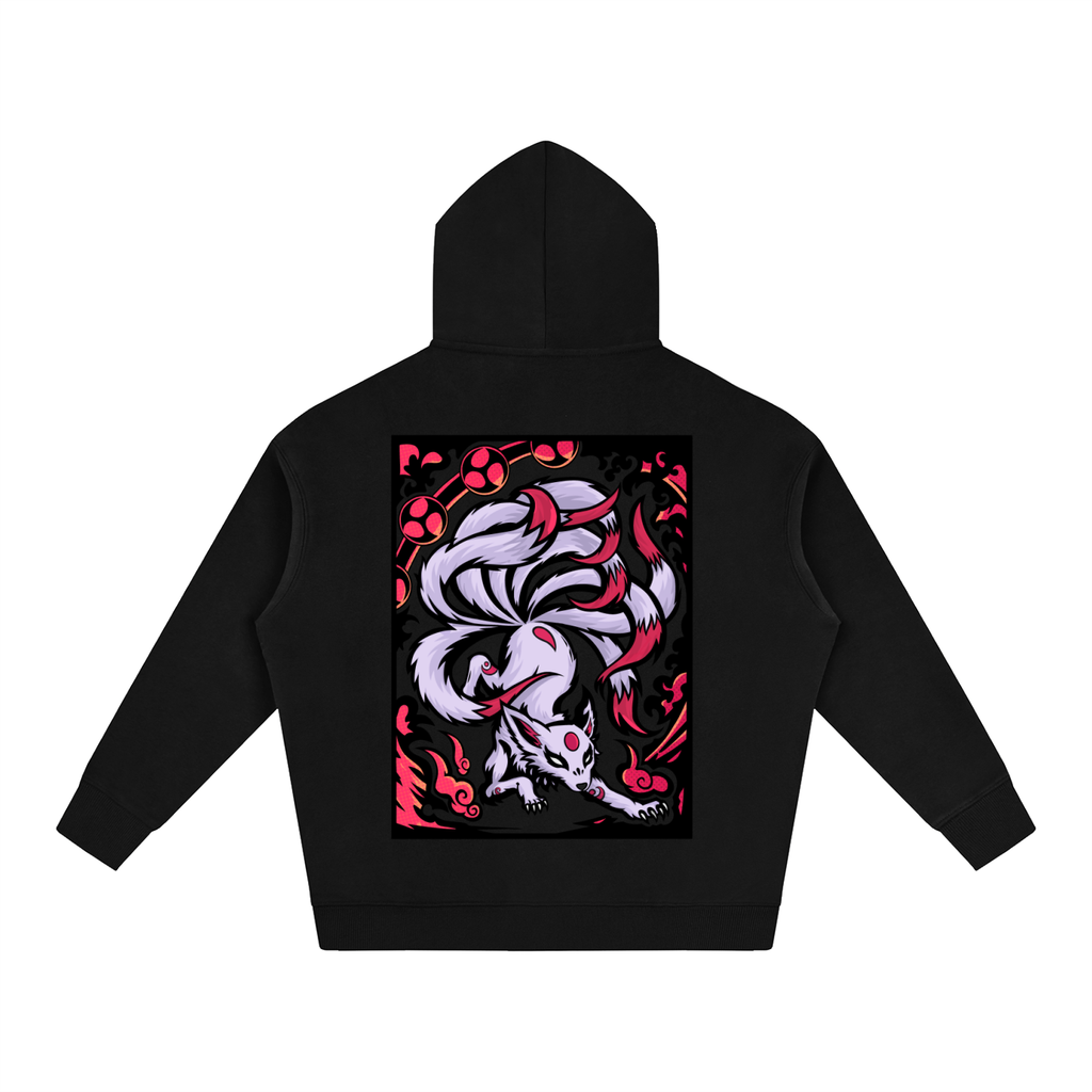 Kitsune Oversize Phantom Graphic Hoodie