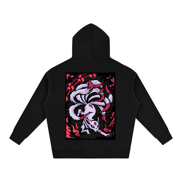 Kitsune Oversize Phantom Graphic Hoodie