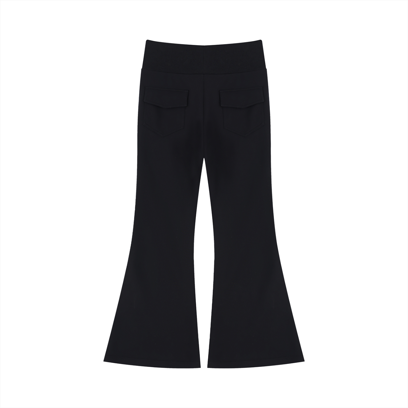 Yuzumi Drawstring Flared Joggers