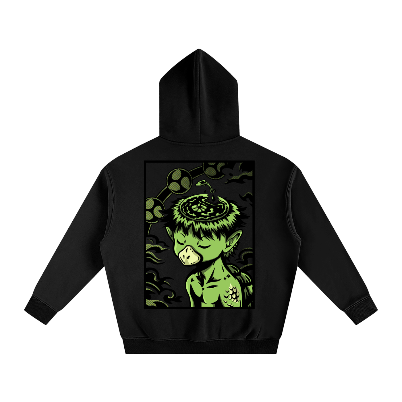 Kappa Oversize Fleeced Hoodie