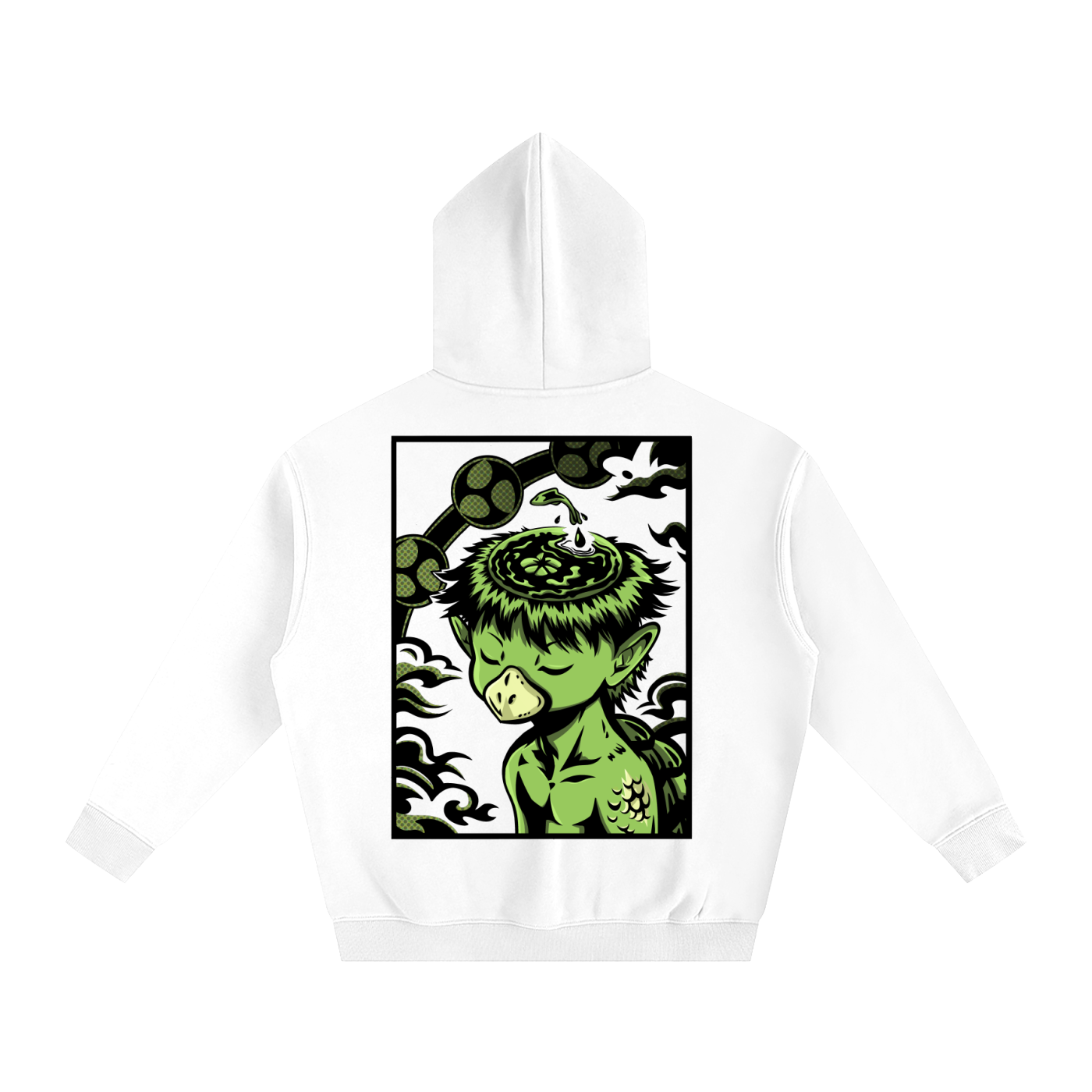 Kappa Oversize Fleeced Hoodie