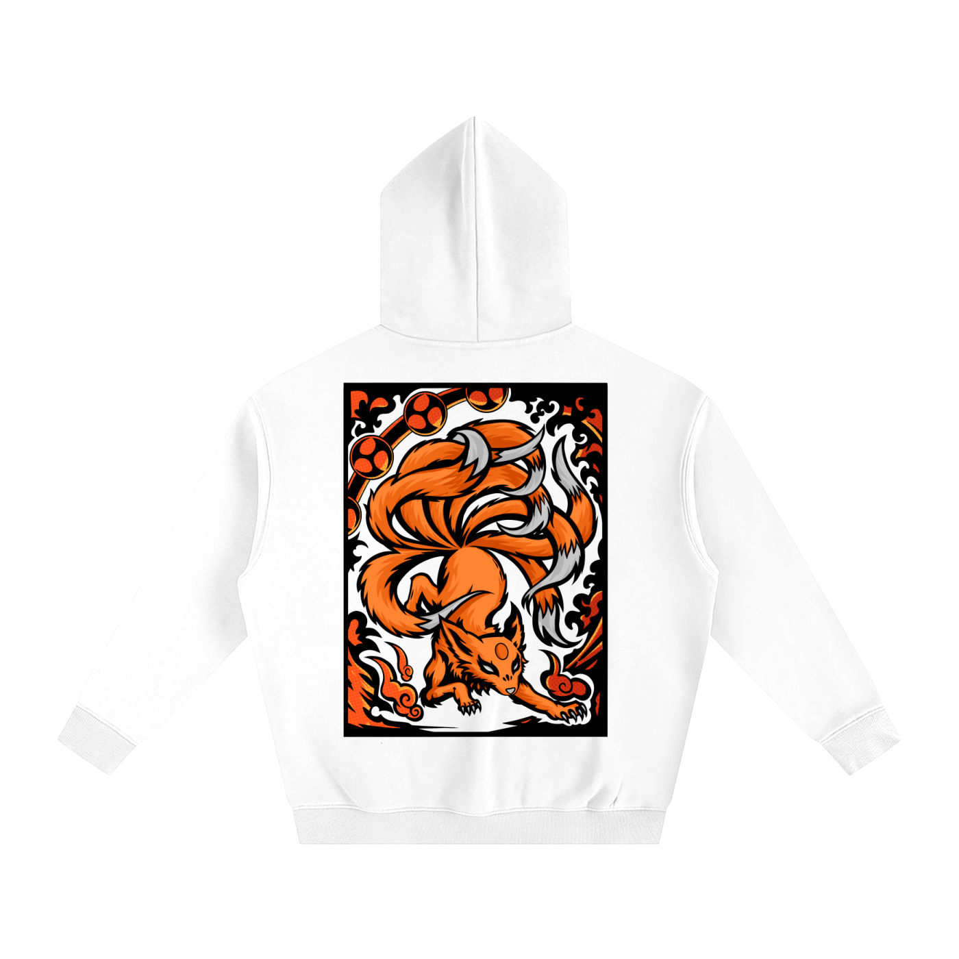 Kitsune Oversize Fleeced Hoodie