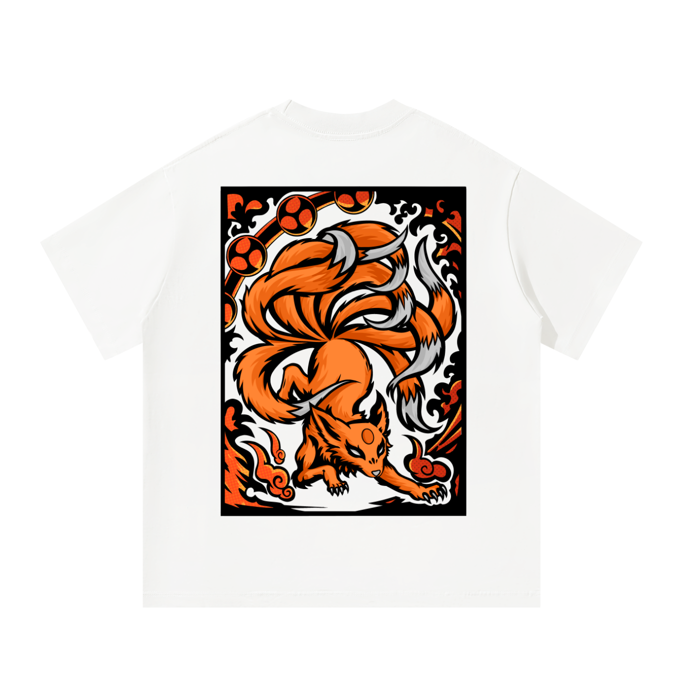 Kitsune Oversized Graphic Tee