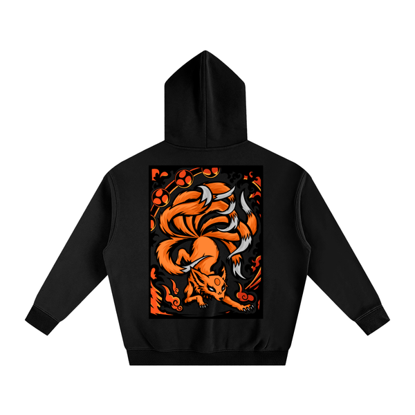 Kitsune Oversize Fleeced Hoodie