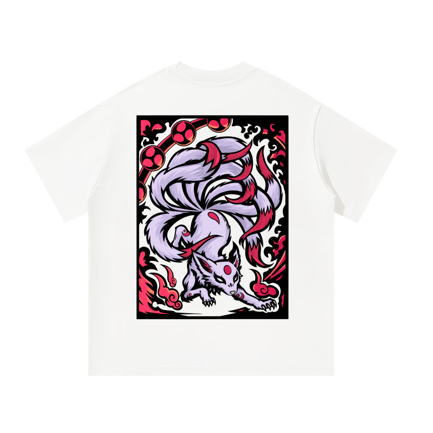 Kitsune Oversize Phantom Graphic Tee