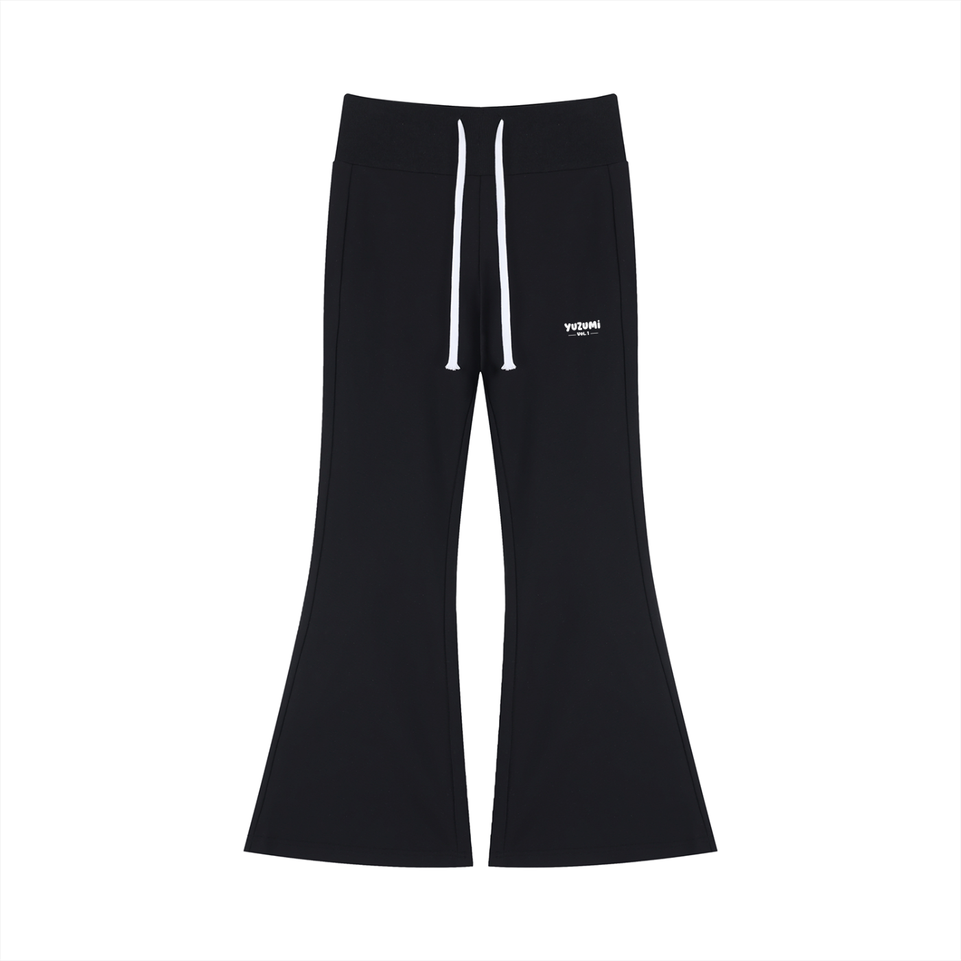 Yuzumi Drawstring Flared Joggers